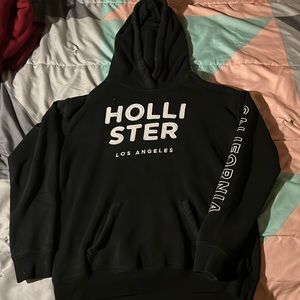 i’m selling a black Hollister sweater.